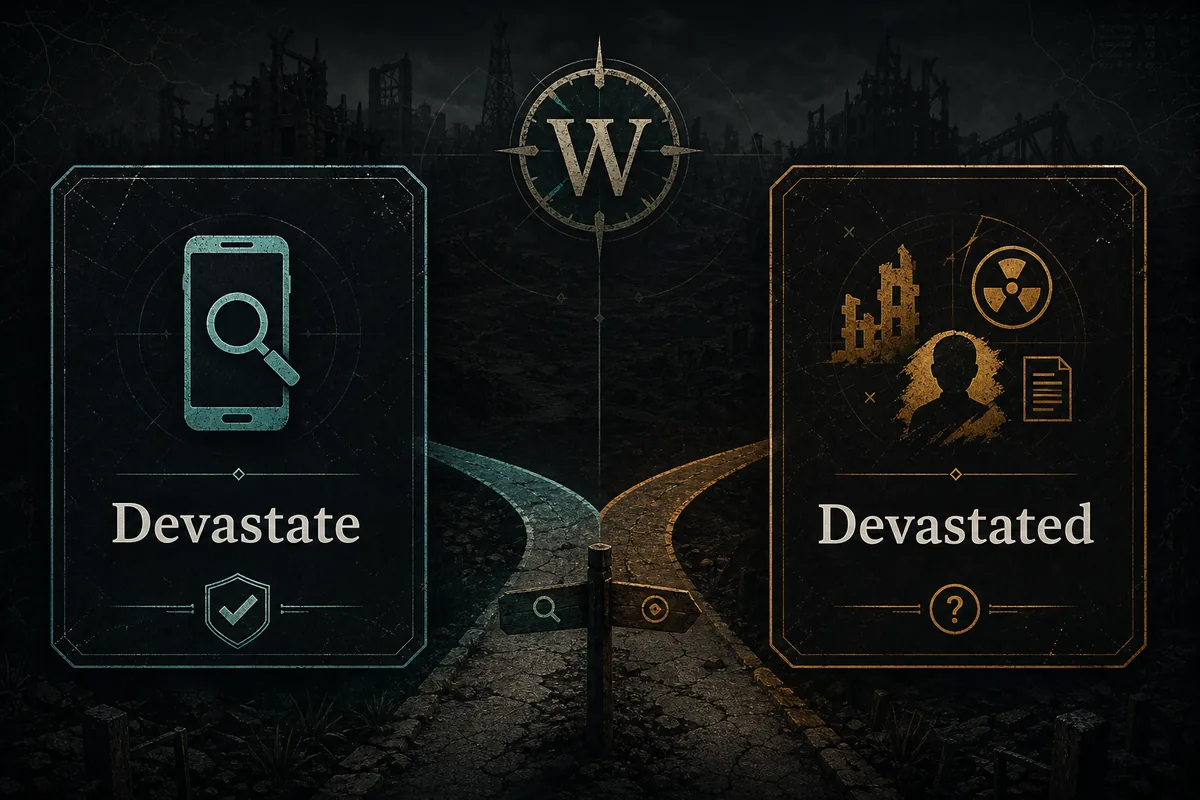 Devastated Game vs Devastate Game: 어떤 검색 결과가 맞을까?